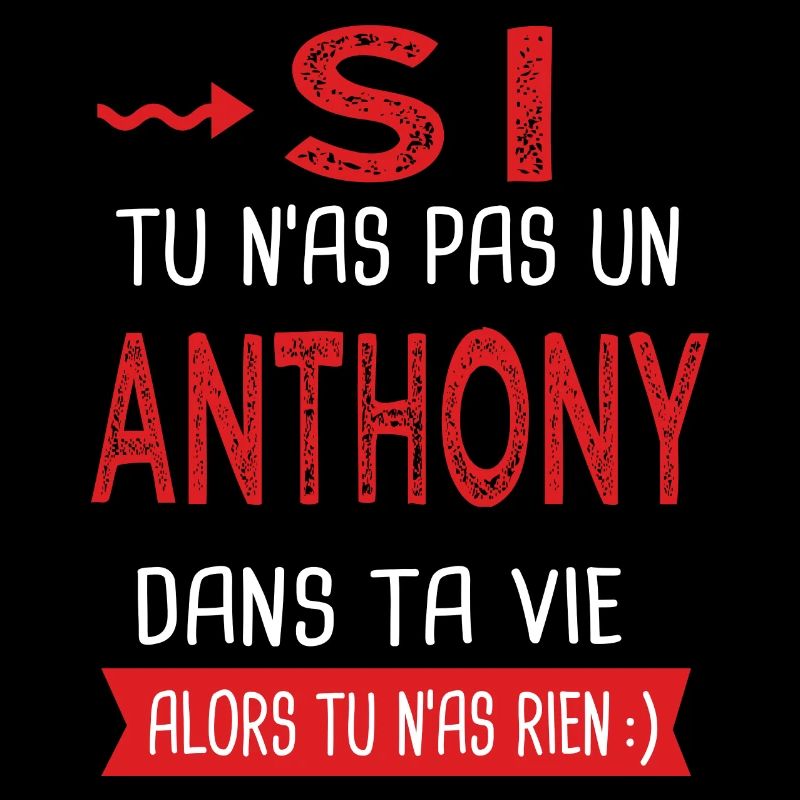 Anthony Si tu n as pas un anthony Cadeau humour