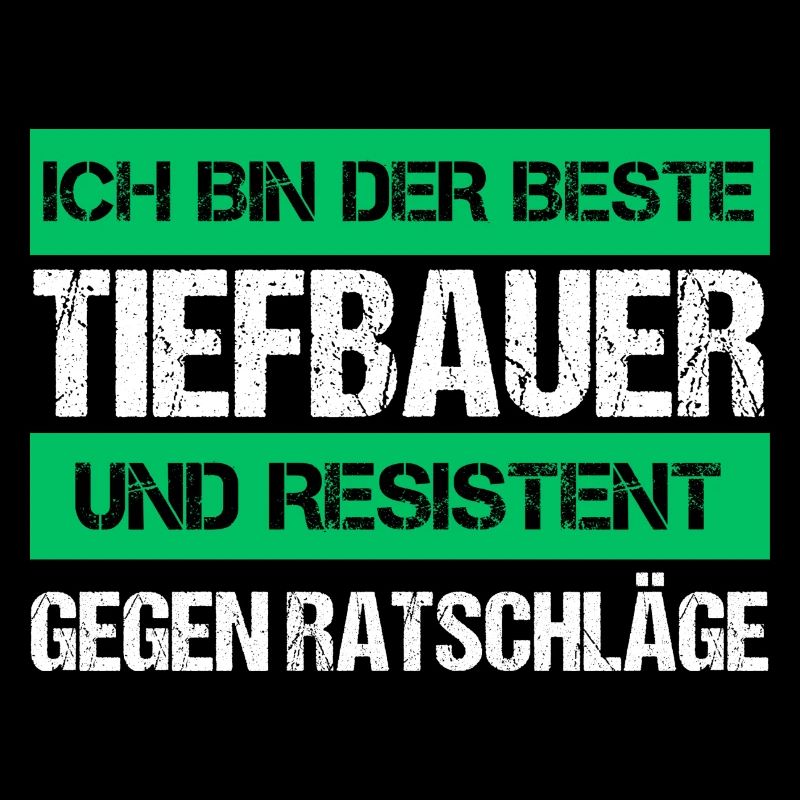 Resistenter Tiefbauer
