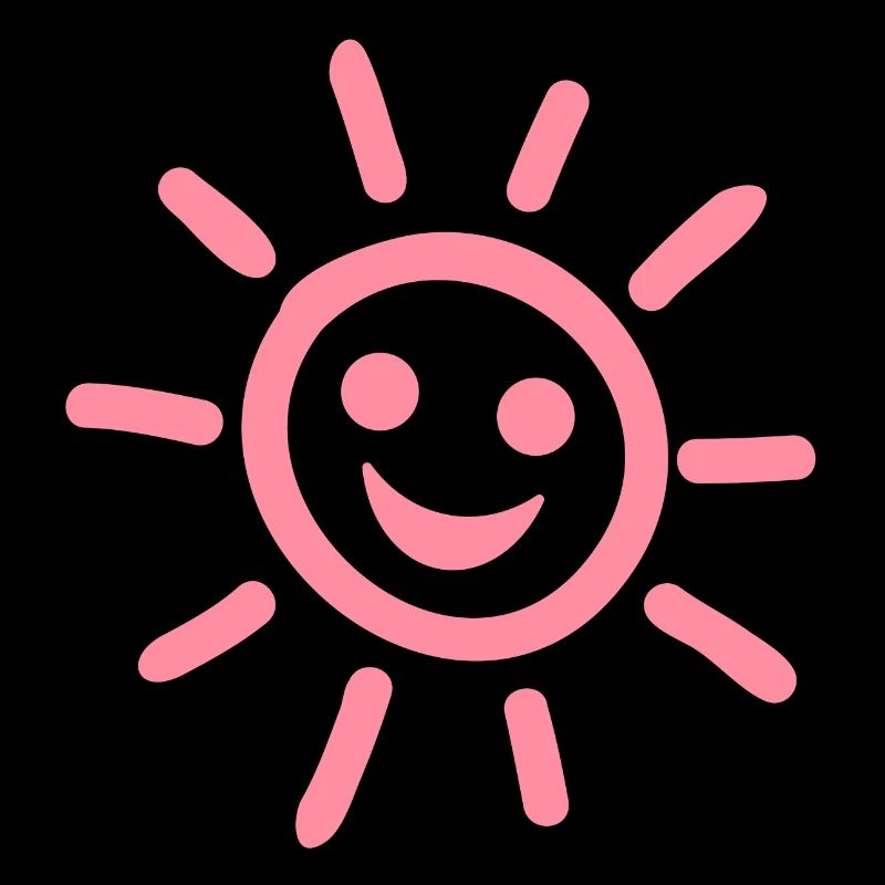 Summer sun in a good mood
