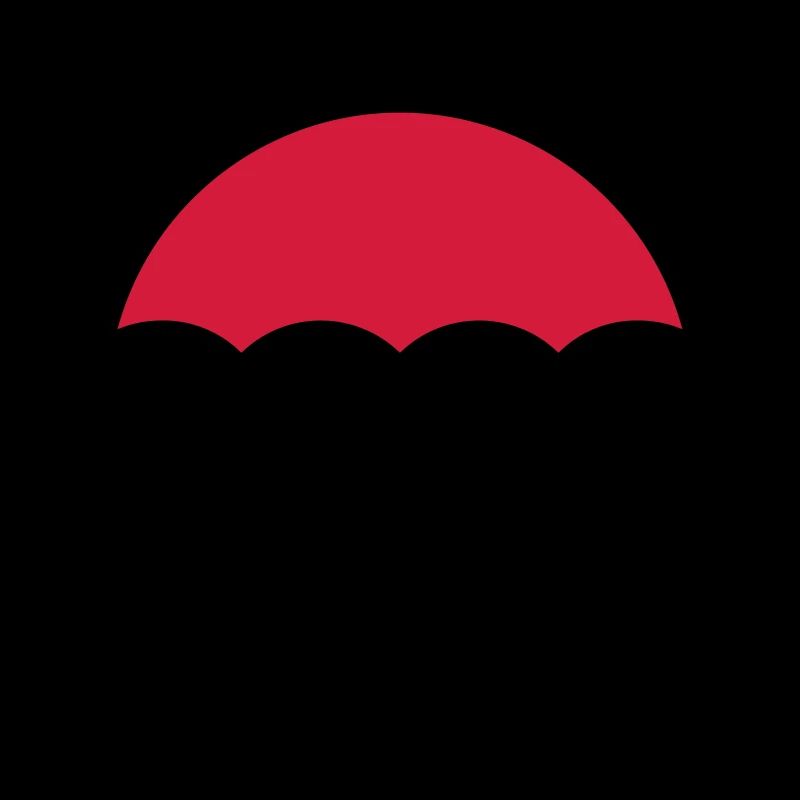 Symbole d'icône parapluie