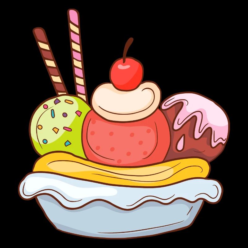 Crème glacée, crème glacée, crème glacée, crème glacée, boule, crème glacée, sundae