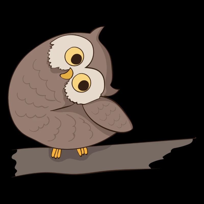 Uhu Hibou Comic