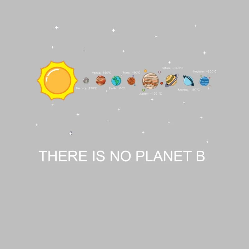 There is no Planet B Sonnensystem