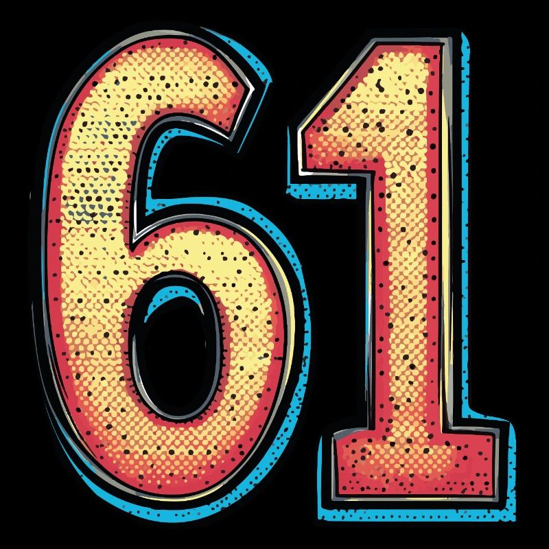 61 Symbole numérique