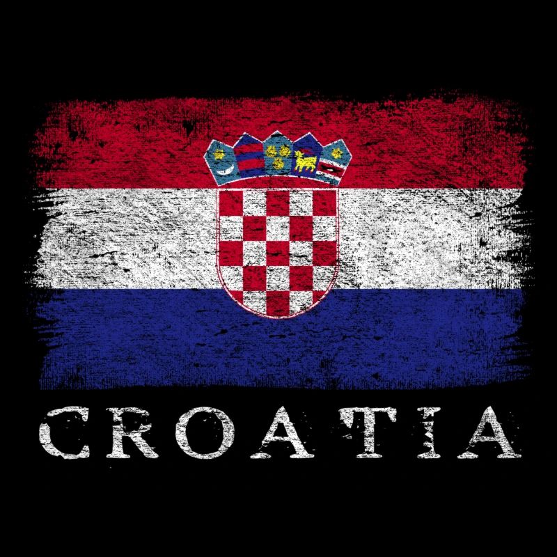 Croatie Drapeau croate Drapeau croate