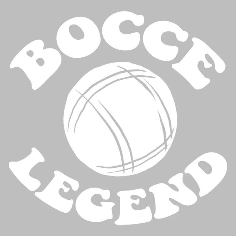 Bocce Legend Spruch Bocce Ball mit Jack Bocci