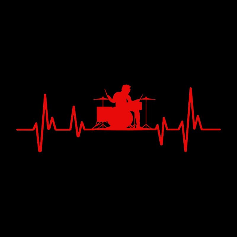 Drums Heartbeat Funny drummer