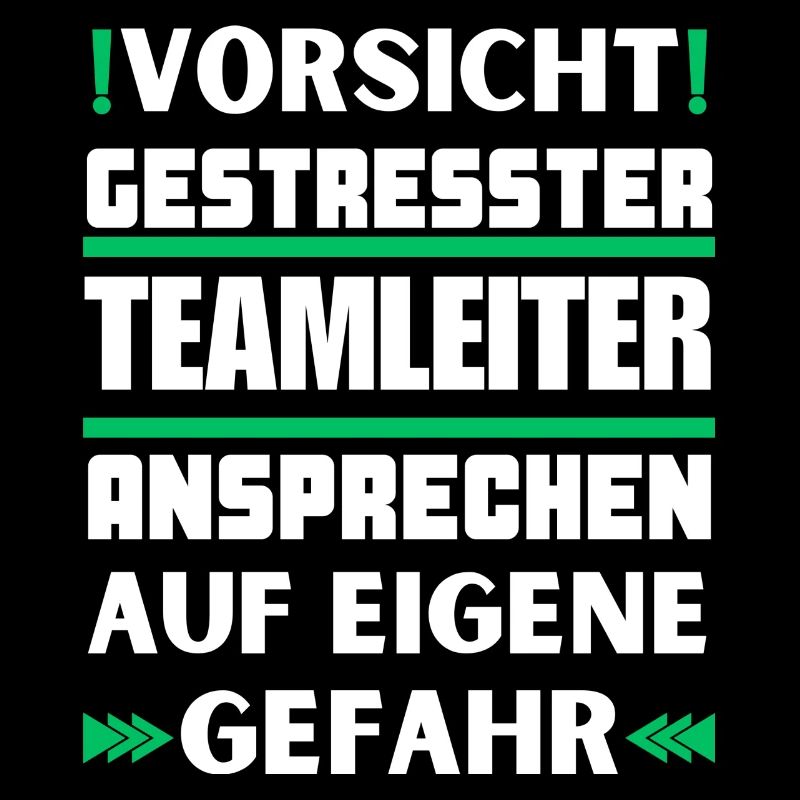 Gestresster Teamleiter nicht ansprechen!