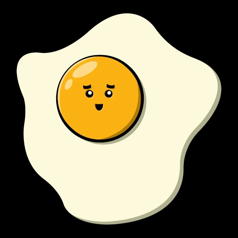 Oeuf au plat mignon