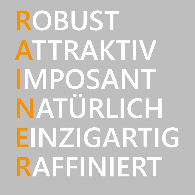 Rainer Name Geschenk