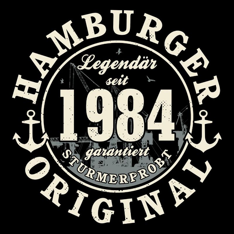 40. Geburtstag 2024 Hamburger Original Geschenk