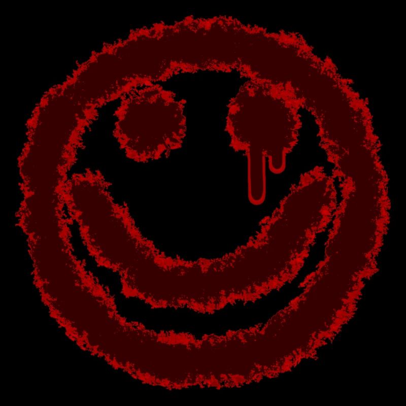 sourire de sang souriant