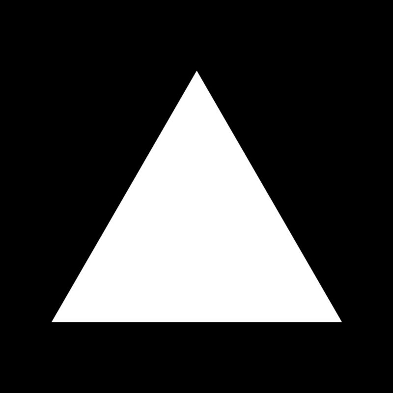 Triangle Dreieck Weiß