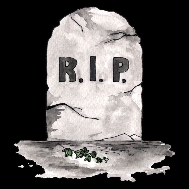 Rest in Peace Grabstein RIP