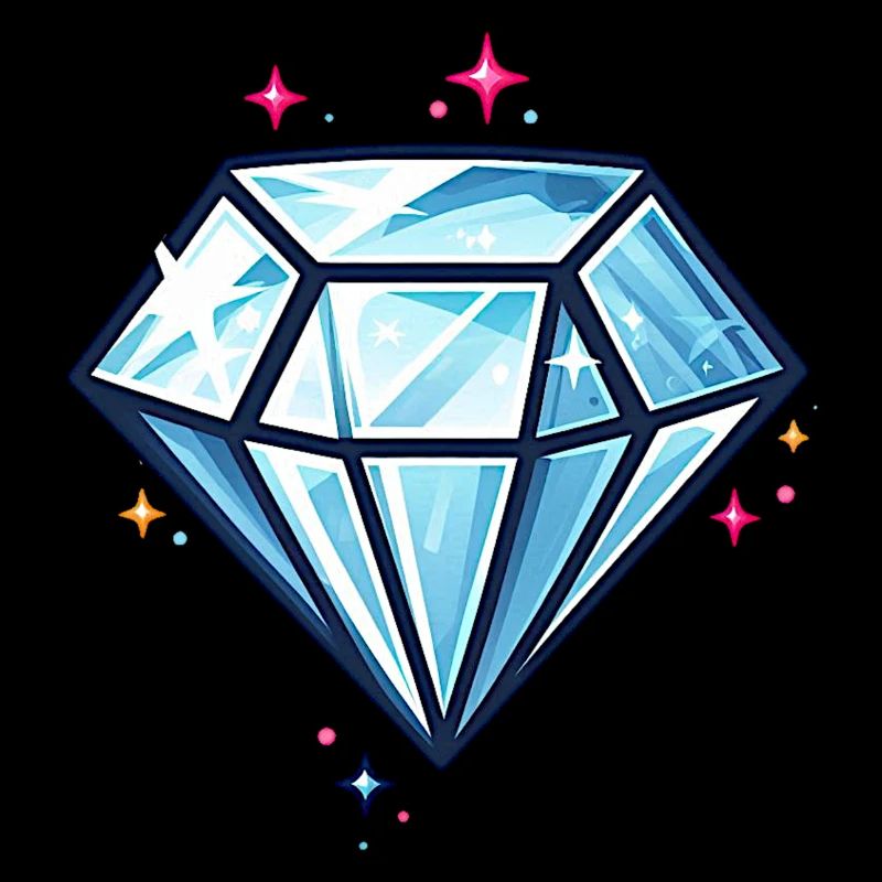 Glitzer Diamant