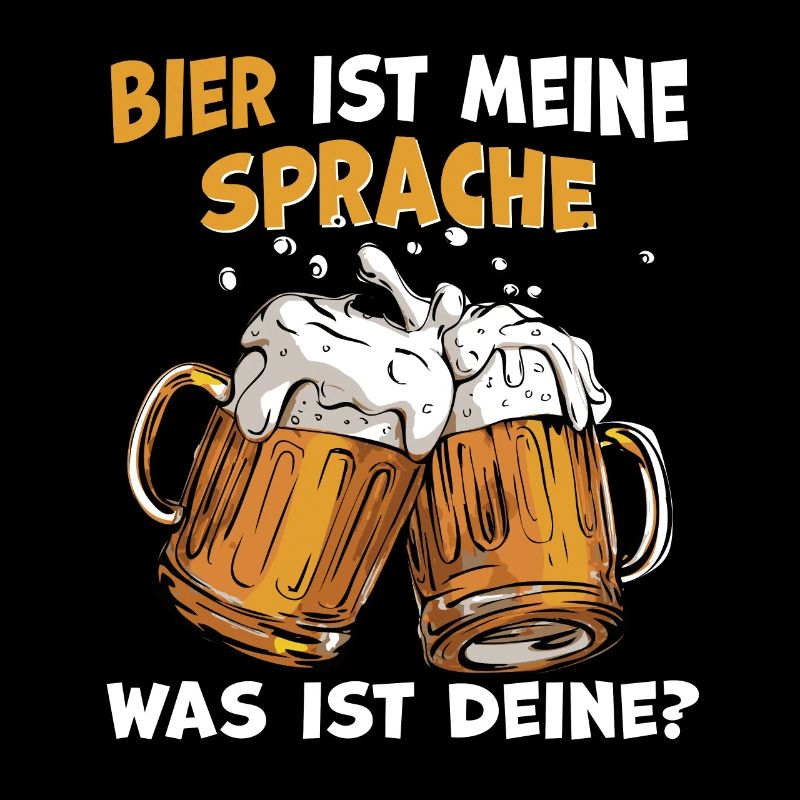Biertrinker Spruch Bier trinken und Bierliebhaber