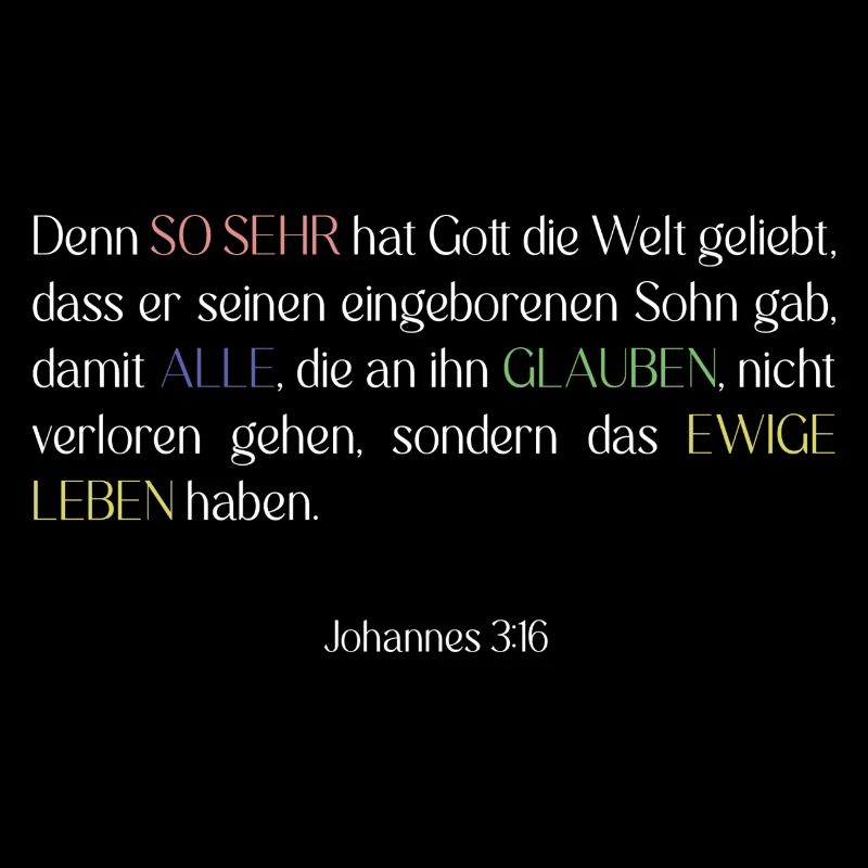 Bibelverse, Bibelvers, Gott, Jesus