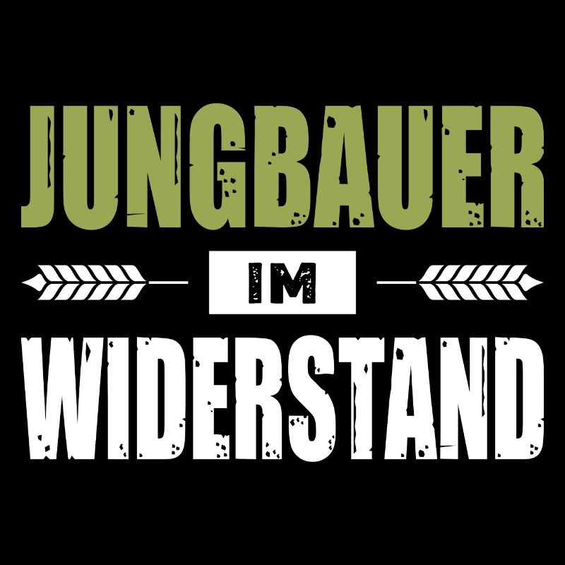 Jungbauer Im Widerstand Landwirt Demo Bauerndemo