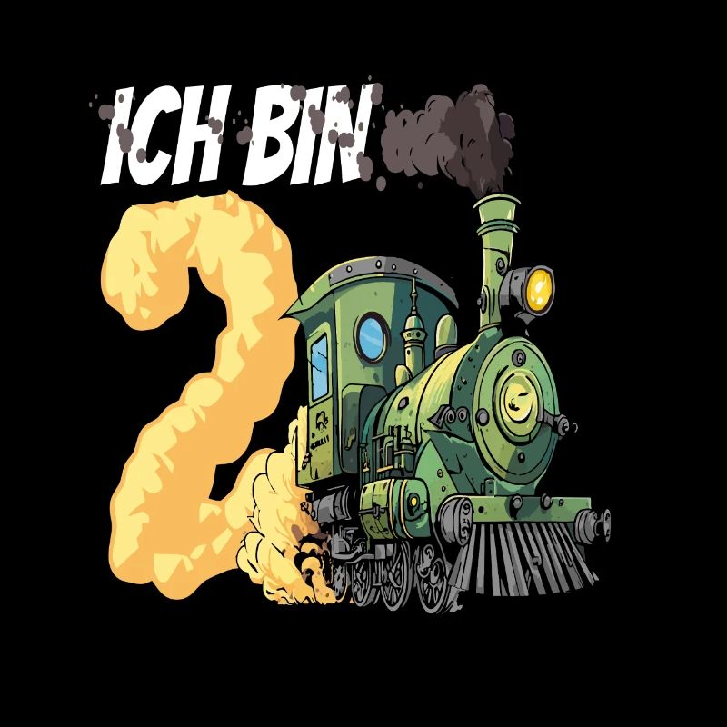 Ich bin 2 - 2. Geburtstag Zug Dampflok