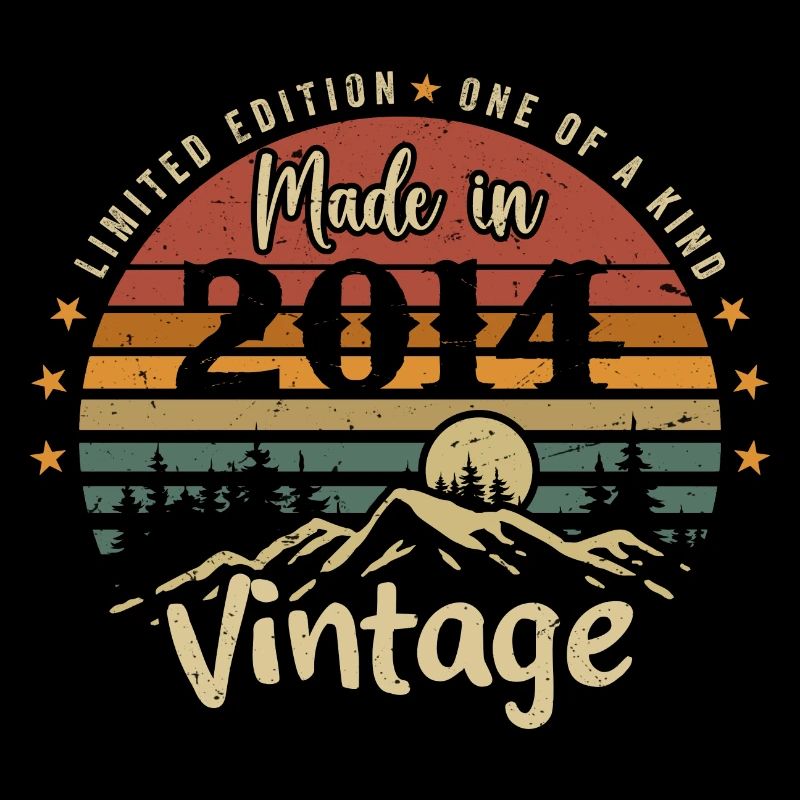 2014 Jubiläum geboren 2014 Limitierte Auflage