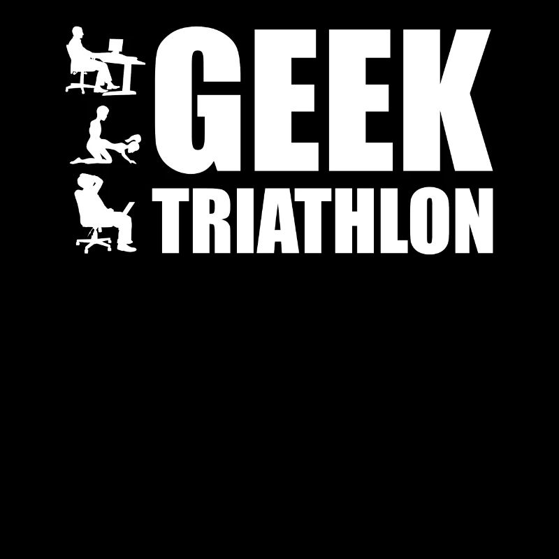 Geek Triathlon T-Shirt Gift Programmer IT