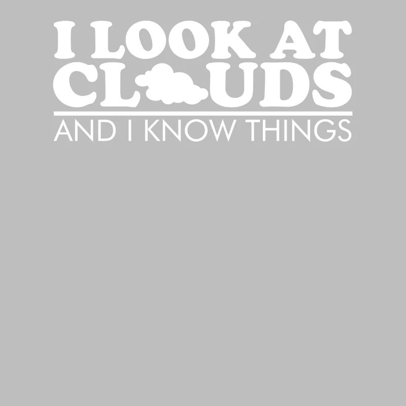 Cloud Watching T-Shirt Gift Meteorologist Clouds