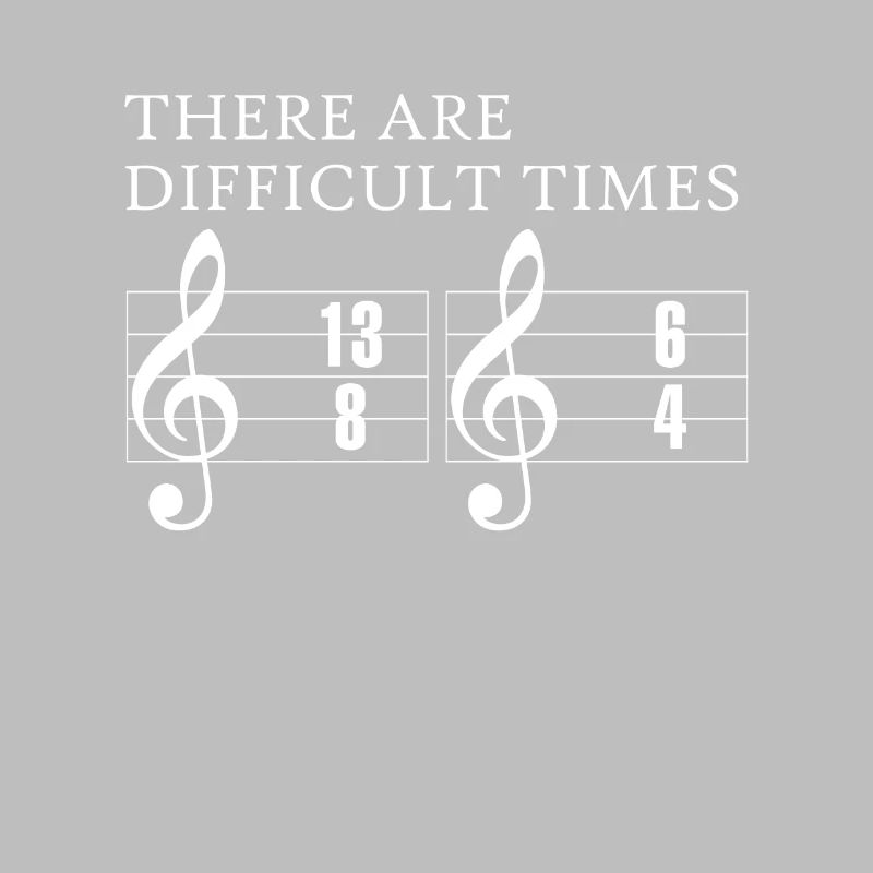 There Are Difficult Times Dirigent Shirt