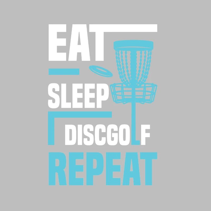 Eat Sleep Discgolf Repeat Discgolfen