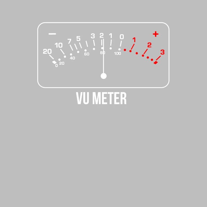 VU Meter Tontechniker Geschenk