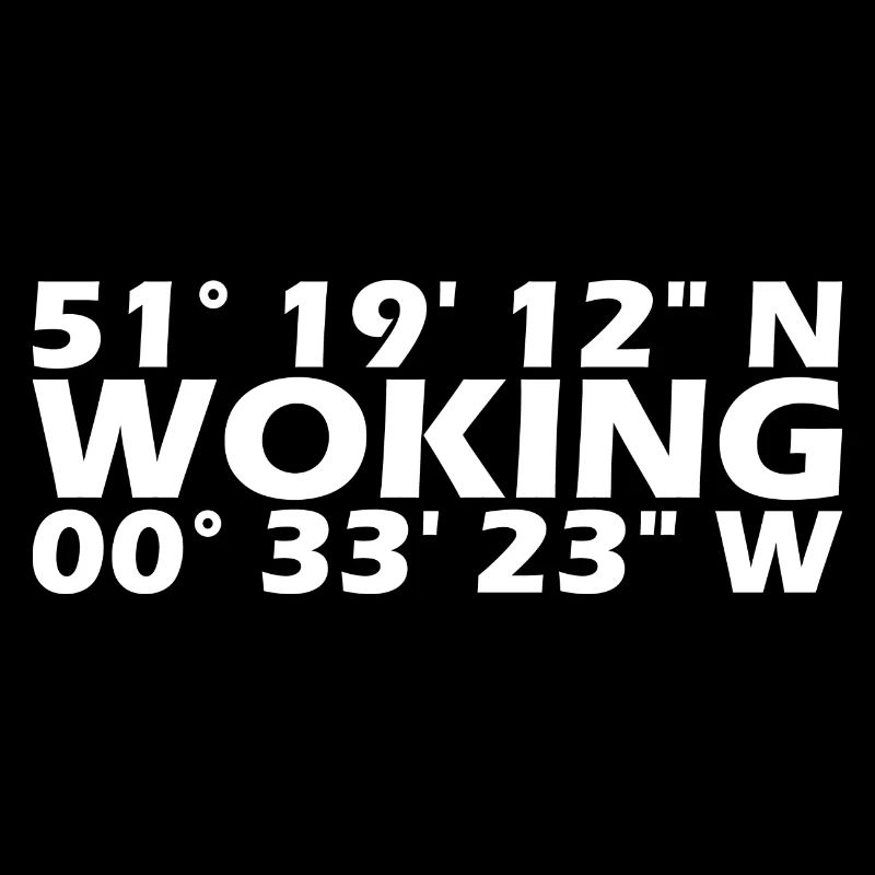 Woking coordinates
