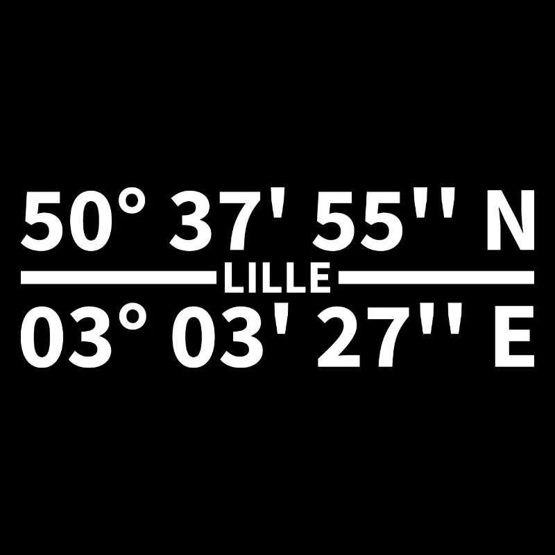 Coordonnées de Lille