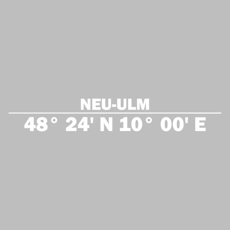 Neu-Ulm Coordinates