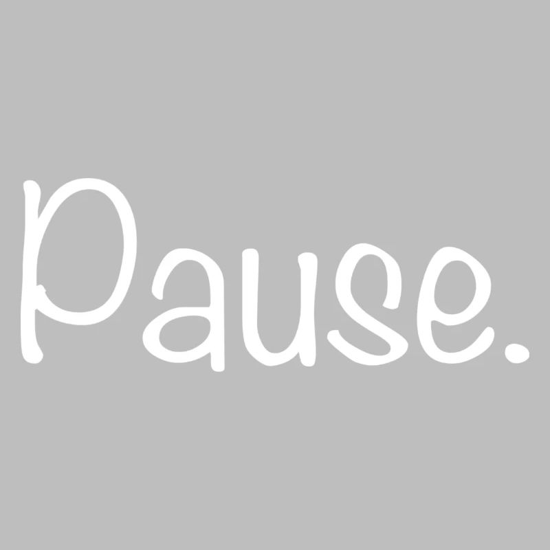 Pause. Wochenende Spruch