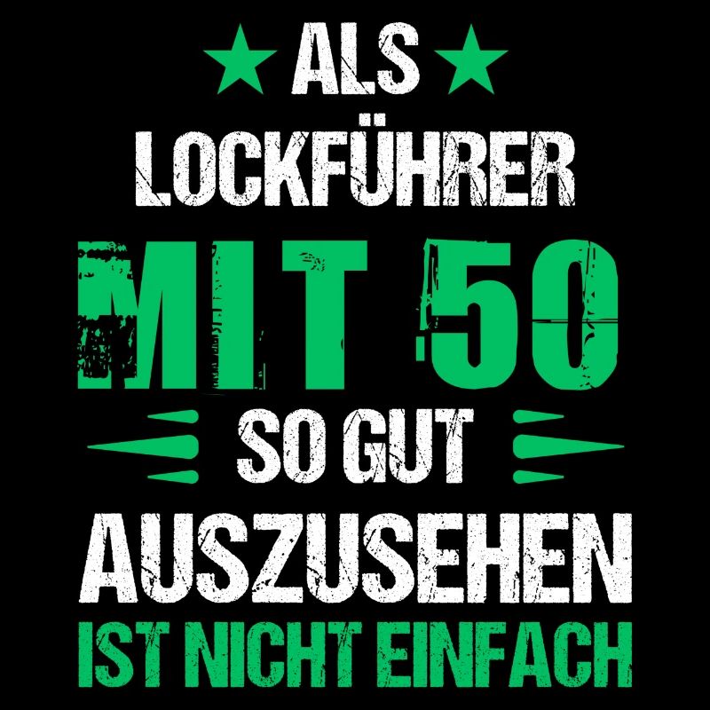 Mit 50 gut aussehender Lockführer