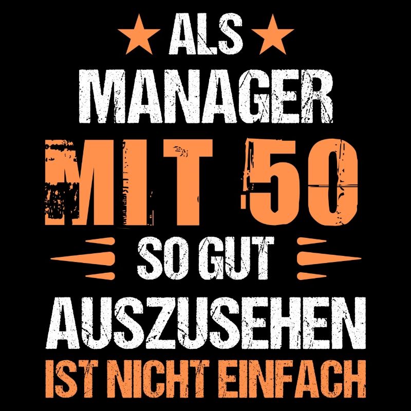 Mit 50 gut aussehender Manager
