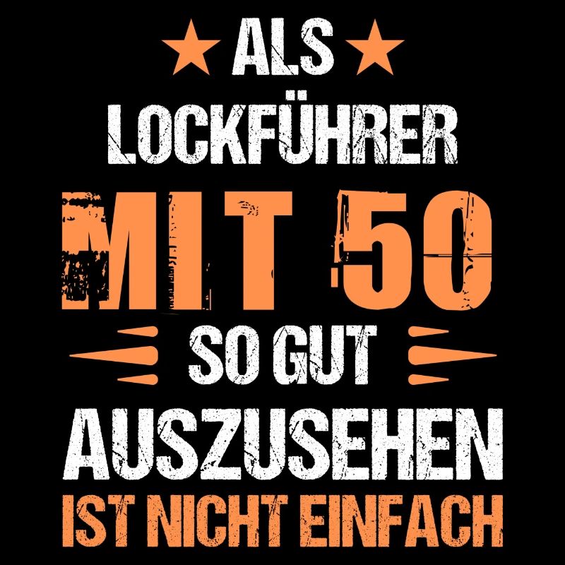 Mit 50 gut aussehender Lockführer