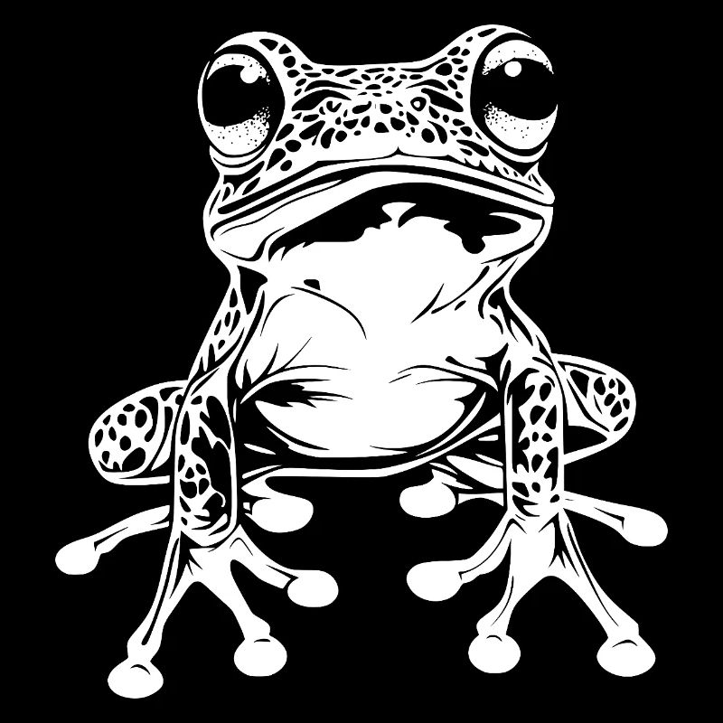 Frog Illustration Graphic Reptile