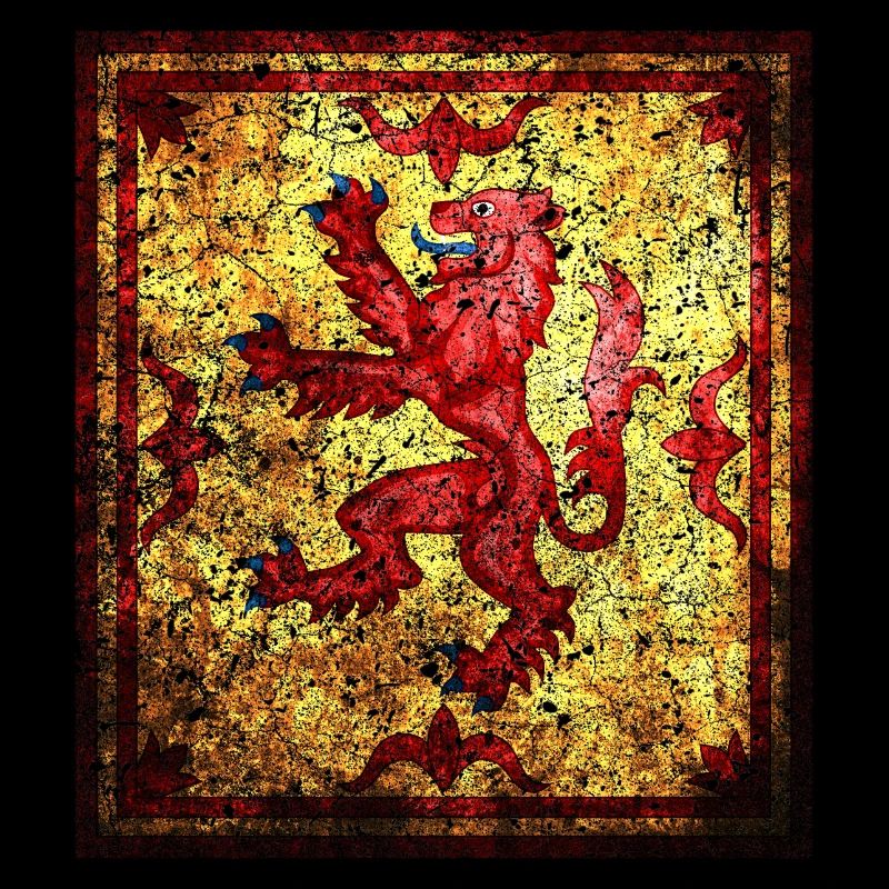 Lion d’Écosse rampant