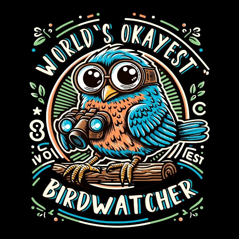 Weltbester Okayer Birdwatcher Vogelbeobachtung