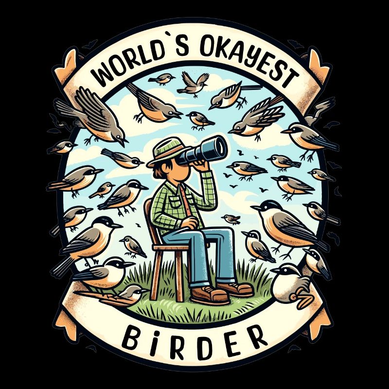 Weltbester Okayer Birder Vogelbeobachtung