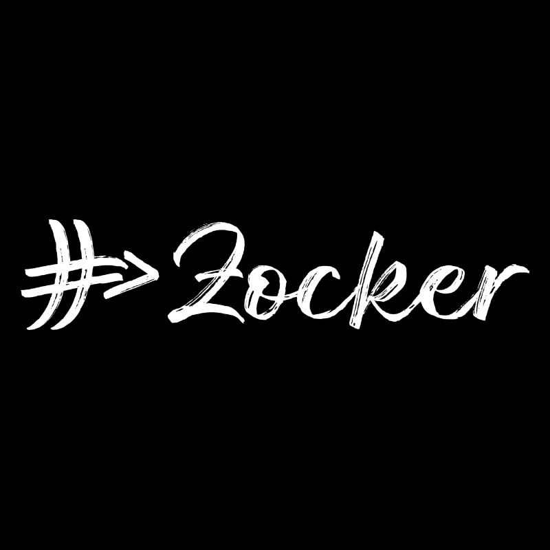 Zocker # Hashtag Rautenpfeil