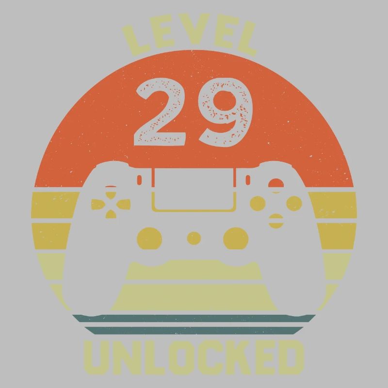 Level 29 Unlocked 29 Geburtstag Geschenk