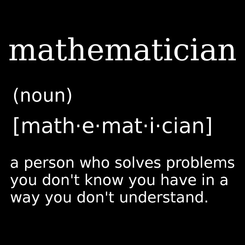 Mathématicien Math Math Nerd Professeur de mathématiques