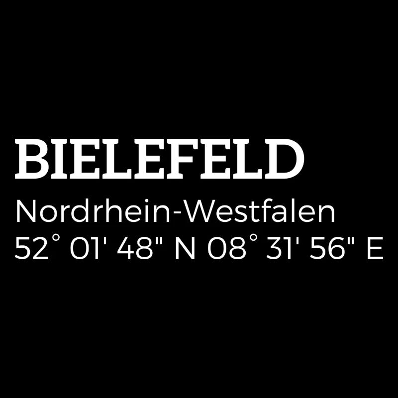 Bielefeld North Rhine-Westphalia coordinates