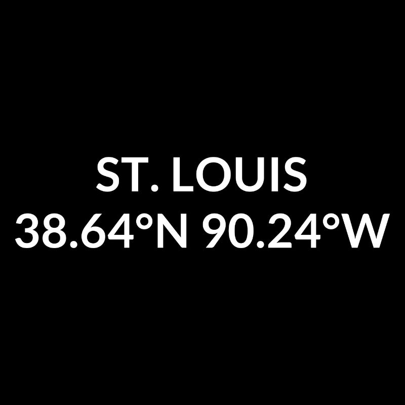 St. Louis, Missouri, USA Coordinates