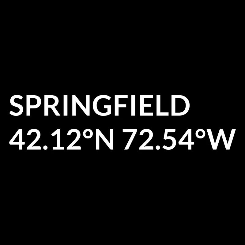 Springfield, Massachusetts, United States Coordinates