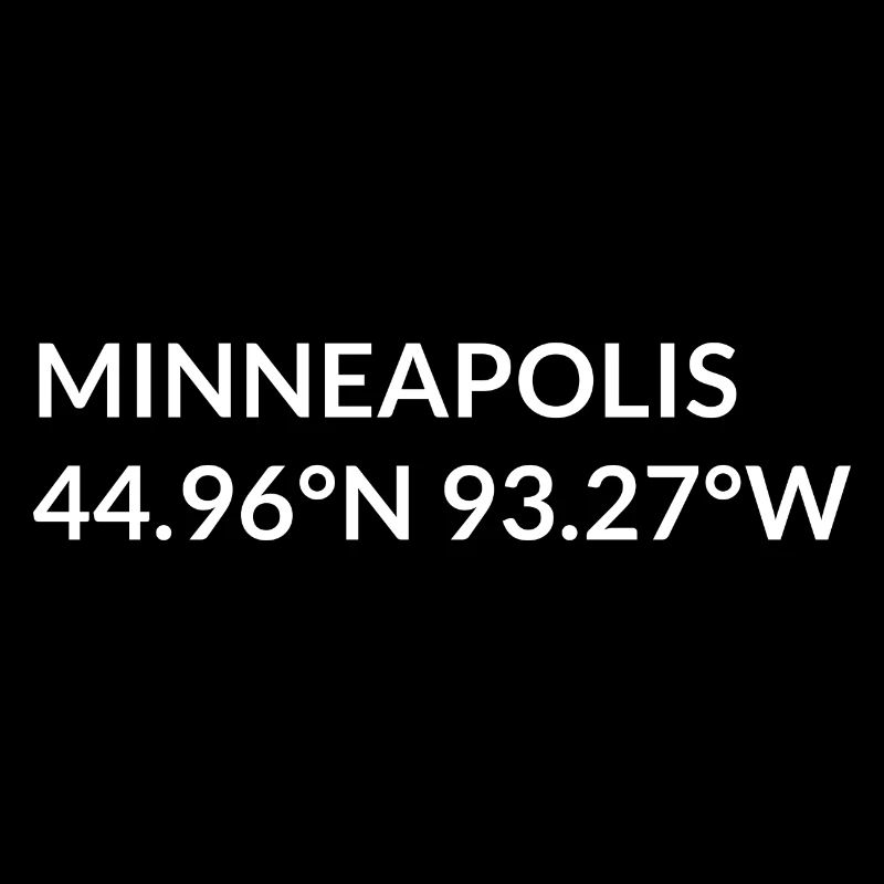 Minneapolis, Minnesota, USA Coordinates