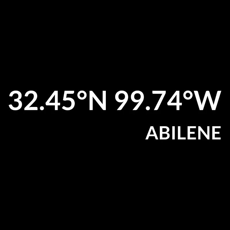 Abilene, Texas, États-Unis Coordonnées