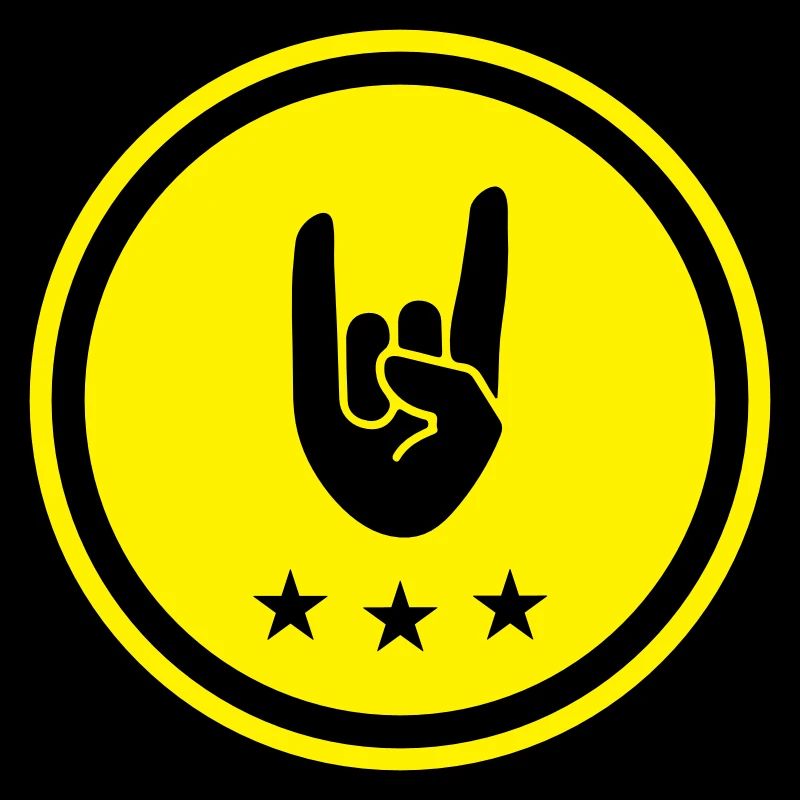 Symbole de la main de fête
