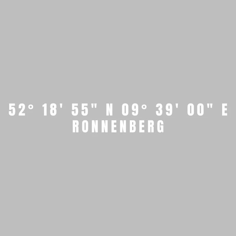 Ronnenberg, Coordonnées Basse-Saxe